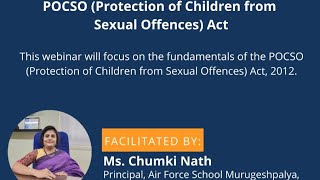 Webinar - 149 - POCSO Act