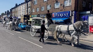 Funeral of 3 Children Lost in Eastham London House