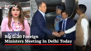 Russian Foreign Minister In India To Attend G20 Meet, Other Stories