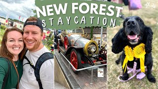 COUNTRYSIDE STAYCATION VLOG! 🌳🦌 New Forest Country Show, dog-friendly hotel & Beaulieu motor museum
