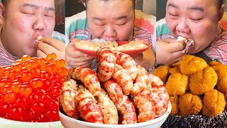 Challenge 1188 yuan a seafood buffet! 50 lobsters are fleshy Q-bombs one at a time  and the taste o