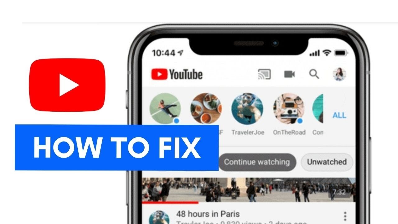 How To Fix Youtube App Not Working Problem | Android And IOS - YouTube