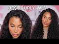 BEST CURLY WIG FOR BEGINNERS!!! | PRE-PLUCKED| PRE BLEACHED| WIG INSTALL