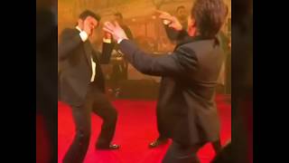 Salman khan and Shahrukh khan Dancing at Sonam kapoor's Wedding Reception