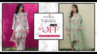 New Winter Collection by #shahijora flat 40% Easy return and exchnage policy