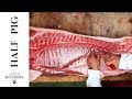 Pig Butchery - Half a Pig in Real Time! Pork Butchery Masterclass.