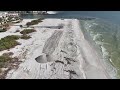 st pete beach hurricane damage october 13 2024 today live cam aerial