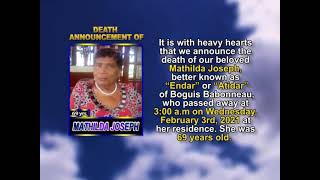 Mathilda Joseph short