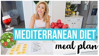 MEDITERRANEAN DIET MEAL PLANS 🥗🍷 | Brianna K