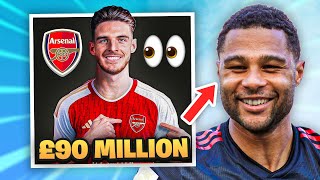 Arsenal’s £90 Million TRANSFER To SIGN Declan Rice! | Serge Gnabry Potential Arsenal Signing?