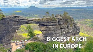 Exploring Europe's BIGGEST Sandstone Arch: Pravčická brána! (2024)