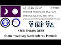 KEEB THAWJ XEEB THAM MUAB LAG LUAM COB RAU HMOOB (12/2/2023)