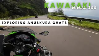 30 Minutes of Raw, Uncut Cornering in Anuskura Ghats on a Ninja 300!