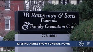 Woman questions funeral home about loved one’s missing ashes