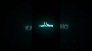 Adi Raatchasiye Song Status🥀| Kadhal En Kaviye | Sid Sriram | Black Screen | Glow Effect #shorts