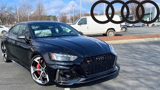 2025 Audi RS5 Sportback Competition: POV Start Up, Test Drive, Walkaround and Review