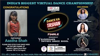 Aastha Shah | Solo | FESTIVAL THEME | Ek dantay vakratunday Song | DANCE KA TASHAN