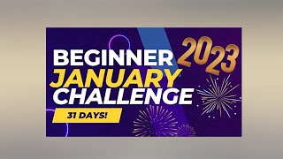 Beginner New Year Challenge