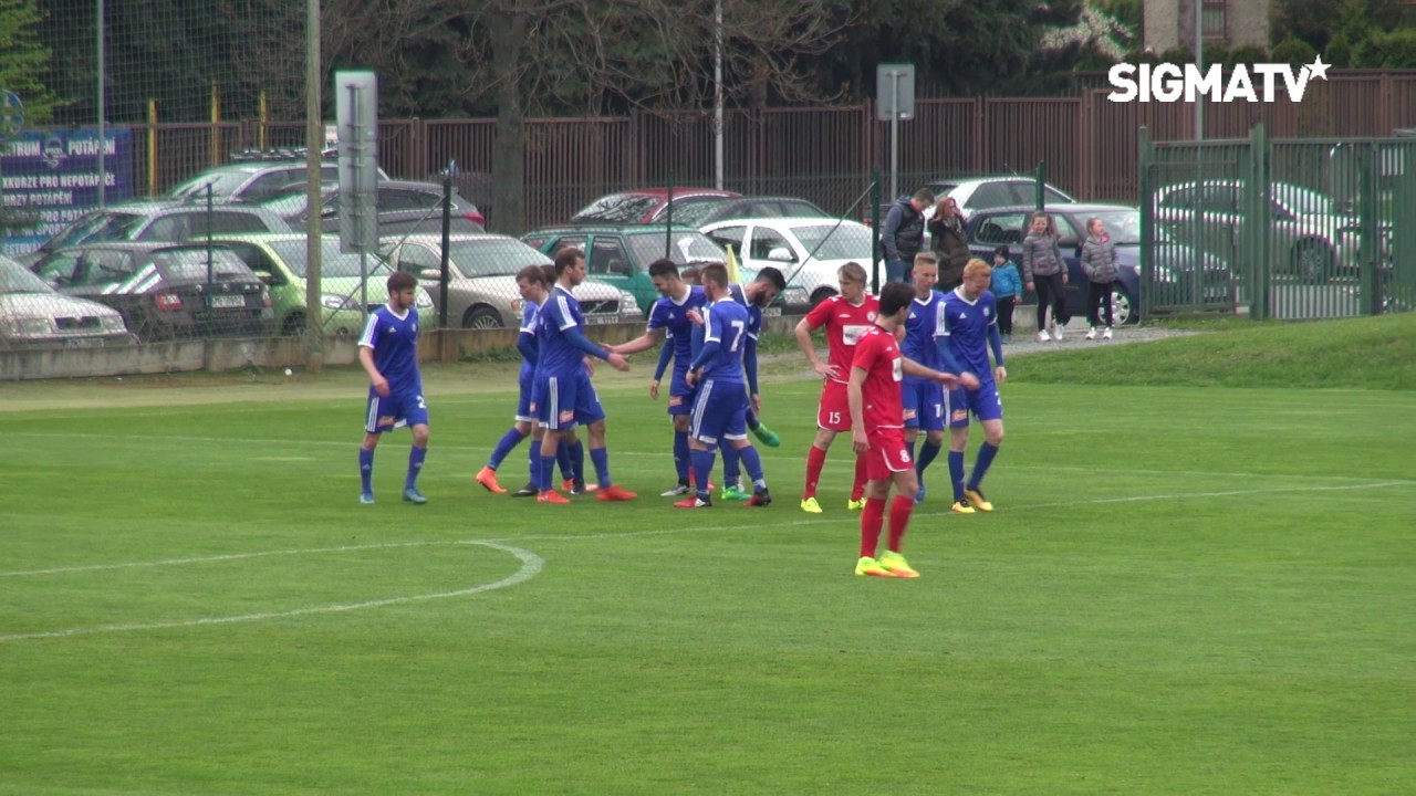 MSFL, SK Sigma Olomouc B - MFK Vyškov 1:0 - YouTube