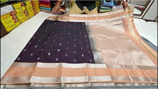 Chickpet Bangalore wholesale Silk sarees||lSingle saree courier available