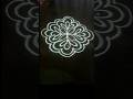 Small rangoli design for beginners #rangoli #muggulu #shorts