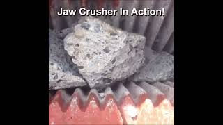 Jaw Crusher In Action