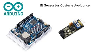 การใช้งานเซ็นเซอร์ตรวจจับวัตถุโดยใช้โมดูล IR Sensor for Obstacle Avoidance  (แสงอินฟราเรด)