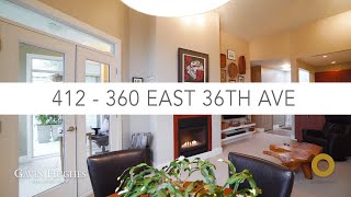 SOLD - 412 - 360 East 36th Ave, Main, Vancouver