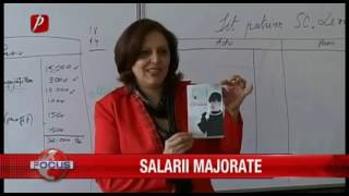 Salarii majorate