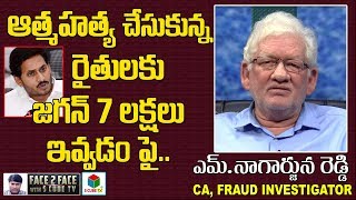 జగన్ చనిపోయిన రైతులకి 7 లక్షలు ఇవ్వడం పై |CA Nagarjuna Reddy On Jagan Giving Seven Lakhs For Farmers