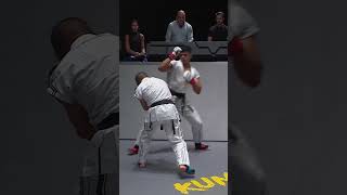 Pocket fighting in THE PIT 👊 #kumite #karatecombat