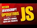 JavaScript Operators Explained 🔥 | JS Arithmetic, Comparison, Logical & More (Beginner to Advanced)