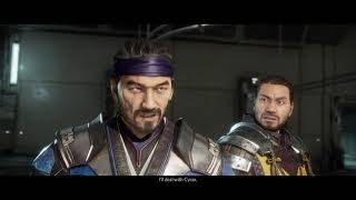 Scorpion (Hanzo Hasashi) vs Cyrax: Story Mode | Mortal Kombat 11