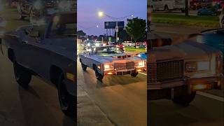 Cadillac Eldorado Convertible Classic Drive By Engine Sound Woodward Dream Cruise 2024