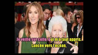 KARAOKÉ Céline Dion-  Celle Qui M'a Tout Appris ( Avec Choeurs ) Création JP