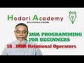 Java Programming for Beginners - 18. Java Relational Operators