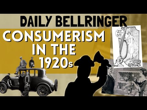 How did consumerism change in the 1920s?