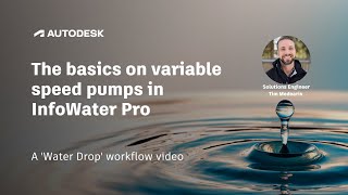 The basics on variable speed pumps in InfoWater Pro