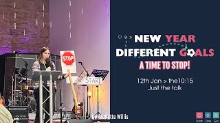 12th Jan New year different goals: Rev Juliette Willis