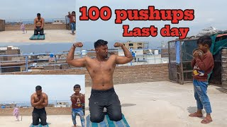 100 pushups challenge 😇 last day #simon_7 #challenge #pushups