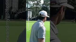 Aaron Rai's IMPOSSIBLE CHIP #chipping #golfersdoingthings #meandmygolf