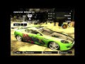 mejorando el auto con que derrotaremos al blak 4 en nfsmw