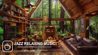 Jazz Relaxing Music for Stress Relief in Cozy Coffee Shop Ambience ☕ Smooth Jazz Instrumental Music