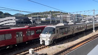 熊本駅周辺の立体駐車場で撮った783系CM2八代花火大会の臨時列車です。