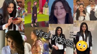 Neelum Muneer Viral Videos on social media / BTS and photoshoots