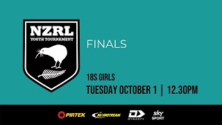 Day 3 | 18s | Finals | Wellington v South Island | 2024 NZRL National Girls Tournament