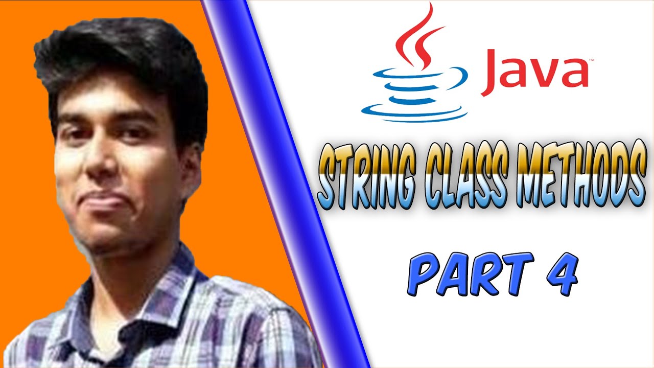 String Class Methods Part 4 Youtube