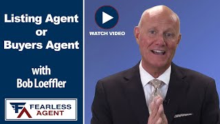How To Know? Listing Agent or Buyers Agent? Real Estate Sales Training Video for Realtors!