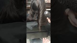 How to :do easy layer bouncy haircut on low volume hair || low density pe haircut kaise kre