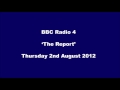 Radio 4 - The Report - The G4S Olympic Security Scandal